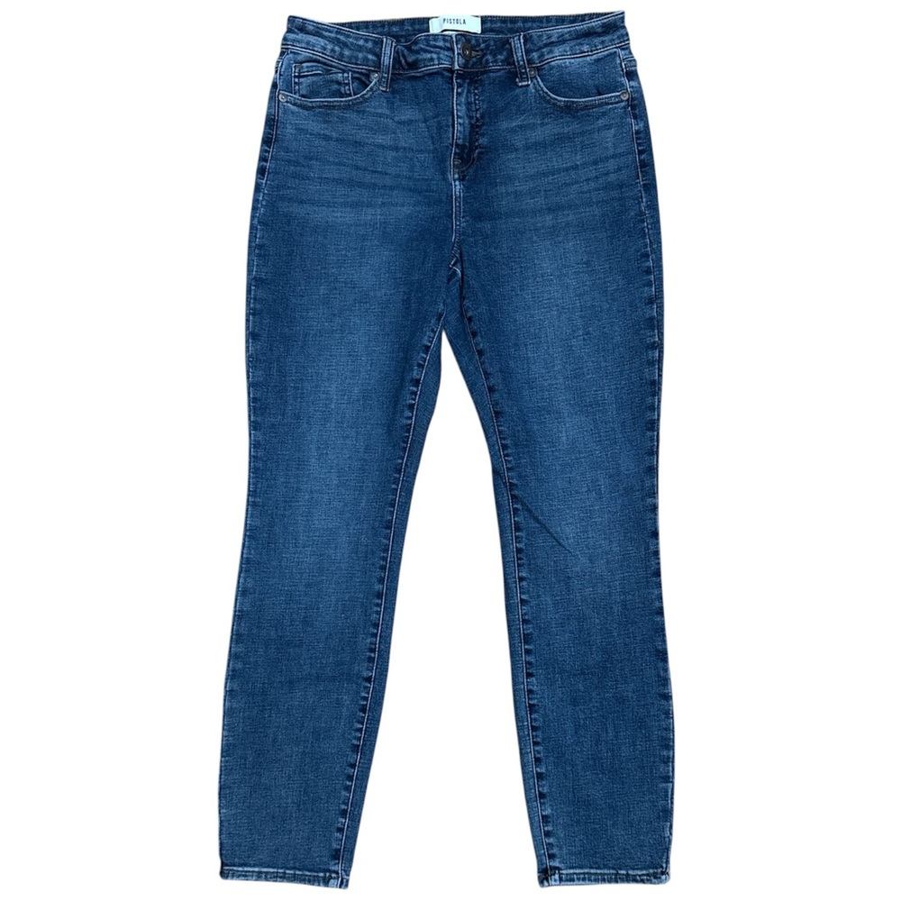 Pistola Women's Classic Blue Skinny Jeans